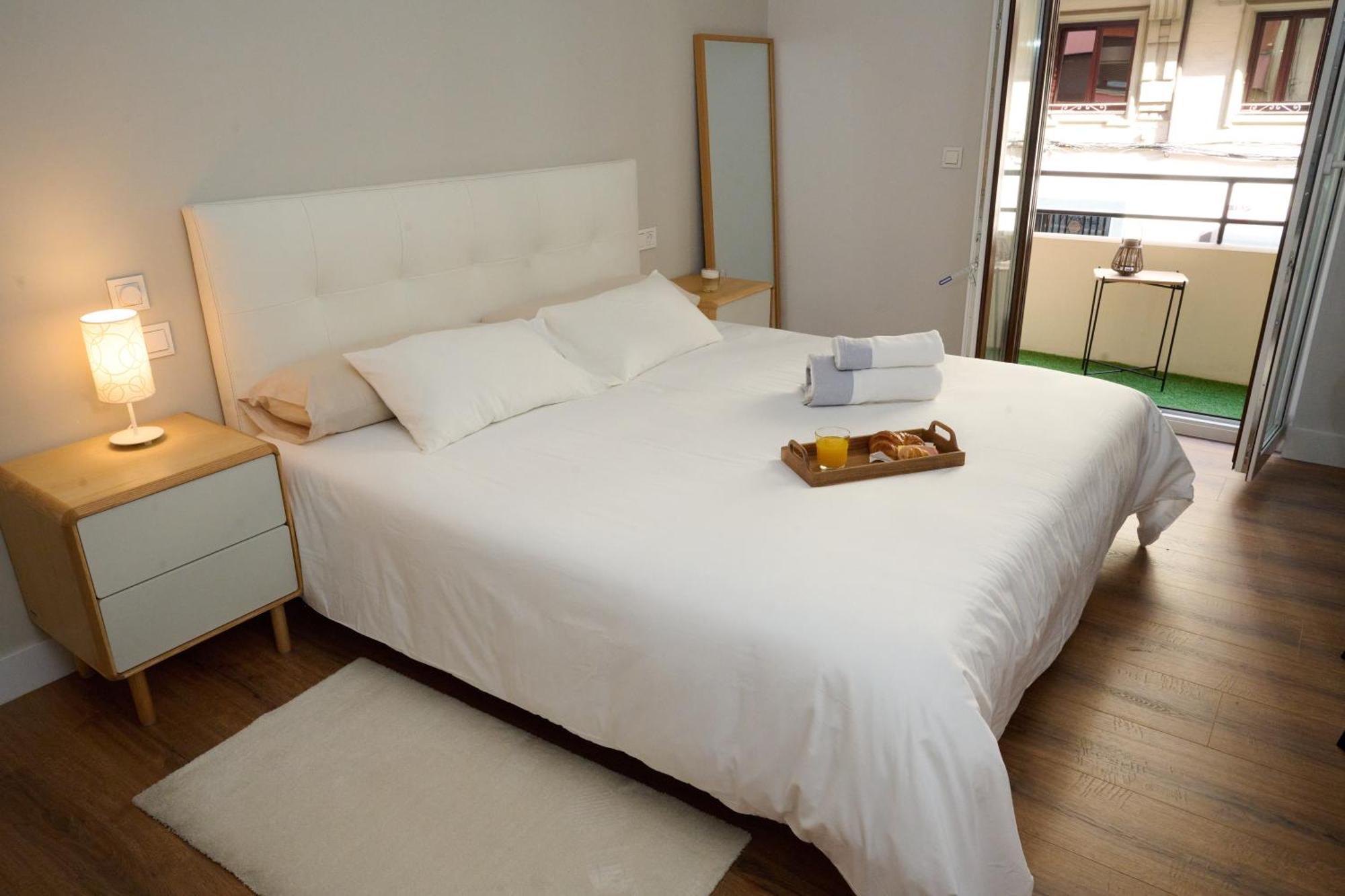 Apartamento Nuevo Lujoso Suites Centro Bilbao Wifi ,Parking Gratis Extérieur photo