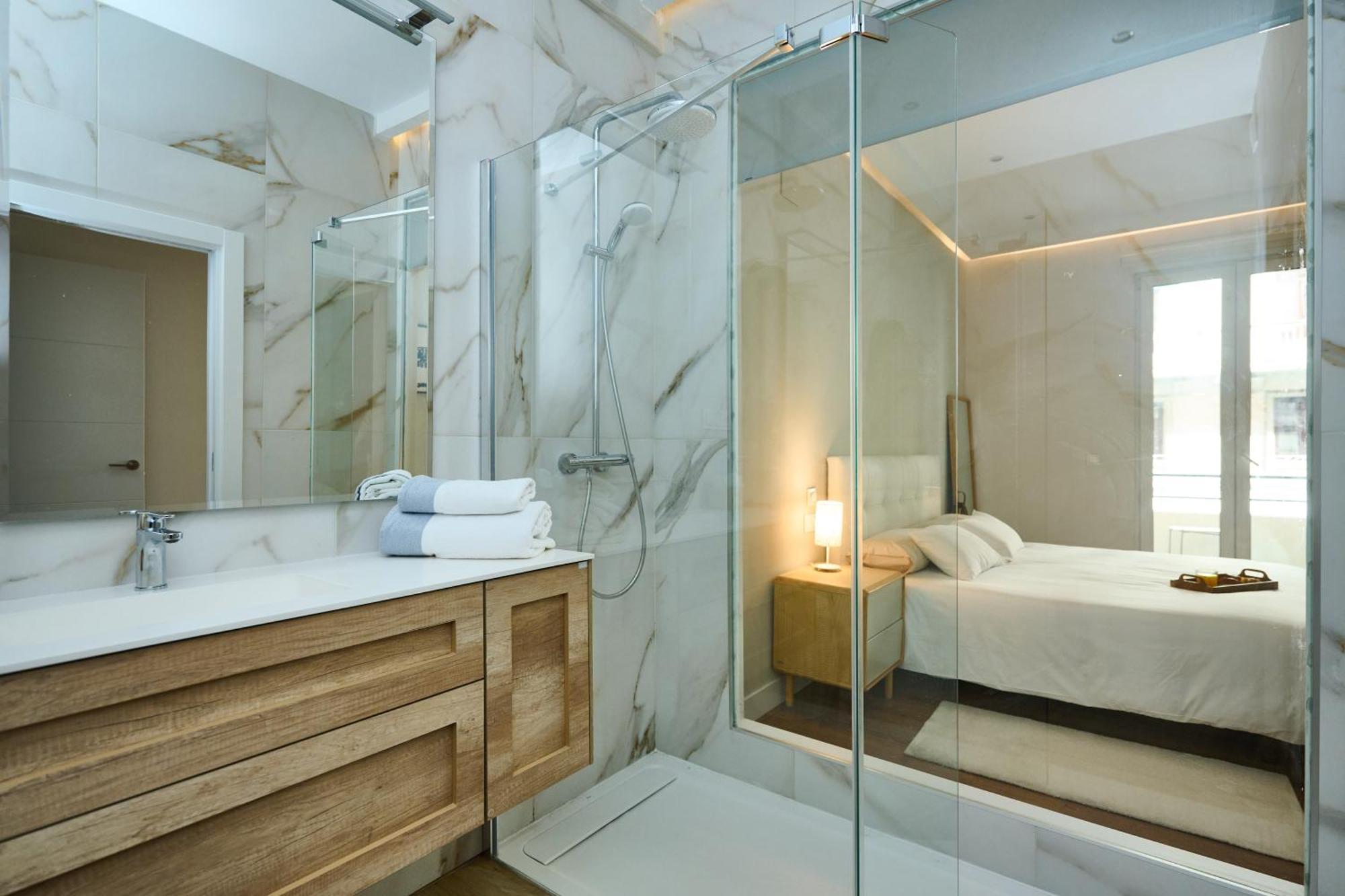 Apartamento Nuevo Lujoso Suites Centro Bilbao Wifi ,Parking Gratis Extérieur photo